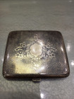 Old Cigerette Silver Case 20th Century