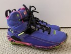 Under Armour Bryce Harper Youth Softball Cleats Purple Neon Green Pink Size 5y