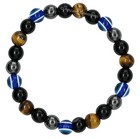 Amazing Gemstone Ultimate Triple Protection Bracelets For Men Women  Evil Eye   