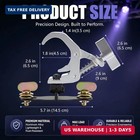 Sosation 4 Pcs Foldable Stage Light Truss Clamps 360 Rotation Fits 40-52mm