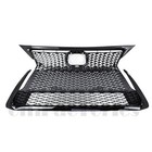2014-2017 Lexus Ct200h Front Grille W trim Molding Gloss Black Set Oem 4pcs
