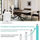 Wifi Extender 1200mbps Repeater Wireless Long Range Coverage Wifi Signal Booster