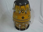 Wood Dholak Indian Folk Musical Instrument Drum Nuts N Bolt Handmade Free Bag