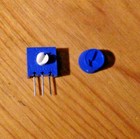 500 K Ohm Trimmer - Single Turn With Knob - 4 Pcs