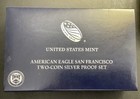 2012 American Silver Eagle San Francisco 2 Coin Proof Set Ogp Coa - Excellent  