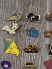 Vintage Lot  50  Shriners Masonic Temple Freemason s Lapel Hat Pins             