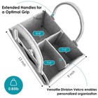 2 Pack Diaper Caddy Organizer - Portable Baby Caddy Organizer With Handle  Nu   