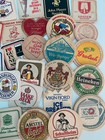 Vintage Lot Of 35 Brewery Beer Bar Pub Cardboard Coasters Good