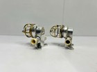Pair Nautical Salvage Ship Aluminium Brass Wall Mount Outdoor Light Fixtures