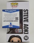 Steve Aoki Signed Funko Pop Dj Dim Mak Autograph Orange   Beckett Bas Coa