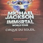 Michael Jackson The Immortal World Tour Cirque Du Soleil Show Program