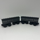 Wooden Railway  Gray Passenger Train Custom Made For  Thomas Train  Brio Others