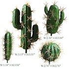  Artificial Cactus Decor Faux Cactus Plant Fake Succulents Plants Artificial 