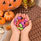3 Pack Gummy Skull Silicone Candy Molds  Halloween Mini Skull Mold With 3 Droppe