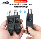 Uhf Wireless Xlr Transmitter And Receiver Plug  On Wireless Microphone System