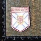 Vintage Nova Scotia Coat Of Arms Shield Canada Travel Souvenir Patch
