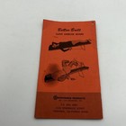 Vintage 1960s Better Built Slant Exercise Board Instruction Manual Marksman
