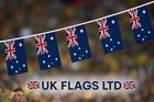    Sale 144 Packs X 10m Australia 20 Xl Flags Bunting Wholesale World Cup 2026