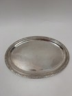 Vintage Fisher Silversmiths Sterling Silver Oval Serving Tray Pattern 2207 121g