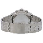 Seiko Essentials Men s Stainless Black Dial Chronograph Quartz Watch Ssb429