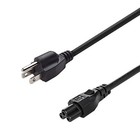 Toptekit Us 3 Prong Mickey Mouse Power Cord Ac Power Short Cord  Usa Nema 5-1   