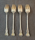 Towle Old Master Sterling Silver Dessert Forks Set 4     Monogram    v        Estate
