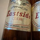 Vintage Eastside Beer Miniature Bottles Pair La Brewing Co