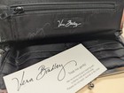 Vera Bradley Floral Kiss Lock Clutch Wallet  Zippered Compartment  Card Slots