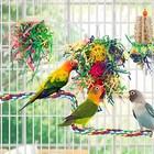 Bird Toys Parakeet Parrot Hanging Kids For Pet Cockatiel Conures Birds Cage Toy