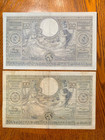 Vintage Banknote Lot From Belgium 