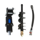 200mm Diameter Auger Drill Fit For  Mini Excavator Small Digger  1ton-1 5ton