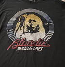 Blondie In Concert  78 Black T-shirt-lee-2xlarge-nwt 