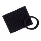 Scunci No-damage  Flat Design Medium Hold Hair Ties  Black 12 Pcs