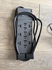 Belkin Be112230-08 Twelve Outlet Surge Protector Power Strip 120v 15a 1800w 8 Ft