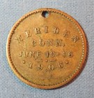 1906 Meriden  Connecticut So-called Dime Token Medal