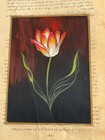 Vintage Ottoman Miniature Painting- Arabic  Pages - Hand Painted -floral-turkish