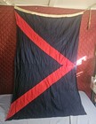 Vintage World War Ii Era  victory In Japan   v-j Day   Navel Flag  V-d Flag