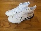 New Nike Alpha Huarache Nxt White Metal Baseball Cleats Dj6517-101 Men s Size 13