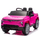 12v Licensed Chevrolet Silverado Ride On Car With Remote 4 Wheels Truck For Kids