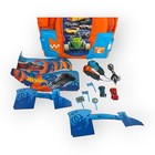 Hot Wheels Carrying Case Slot Car Race Track W  Cars  Controllers  Accessories