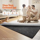 Uimoso Non-slip Rug Pad 4  X 6  Carpet Protector  0 47  Thick For Various Floors