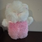 Vintage Tonka Pocket Pals Plush Kitten Cat Pink White Stuffed Animal Very Rare