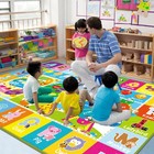 Kids Rug For Playroom  Kids Baby Playmat With Alphabet  Month  Weather  Week    
