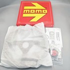 Momo Prototipo P5 Red Edition 350mm Steering Wheel Genuine Leather