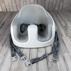 Bumbo Baby Toddler Booster Seat High Chair Gray With Harness