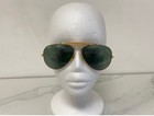 Vtg Ray Ban Bausch lomb Gold Aviator Outdoorsman 70s Sunglasses   Original Case