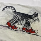 Vintage Kliban Cat Pillow Case 30x20