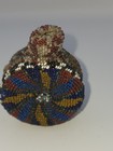 Antique Native American Beaded Hide Pouch Plains Indian C1900