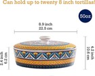 Havana Ceramic Tortilla Warmer   Server With Lid - 8 8 Inch Holder