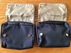 Two Delta Airlines Business Class   empty  Amenity Bags Great For Travel